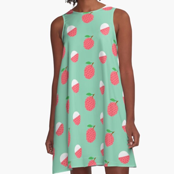 Pretty pink lychees A-Line Dress