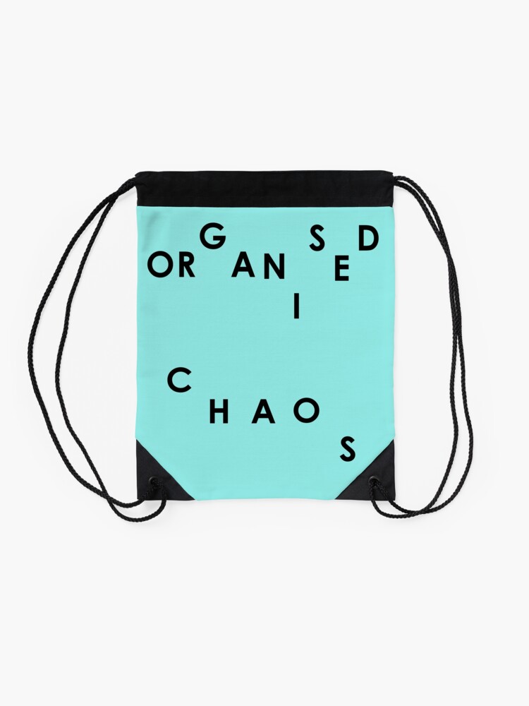 Alternate view of Organised Chaos - Drawstring Bag Drawstring Bag