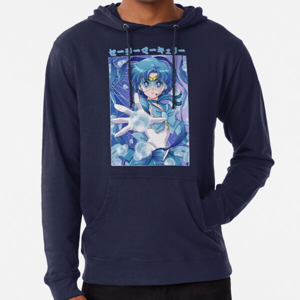 Sailor Mercury Sudadera ligera con capucha