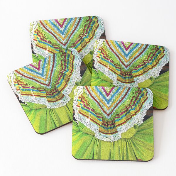Item preview, Folklorico Dance Dress (Lime Green) designed and sold by William E Lopez.