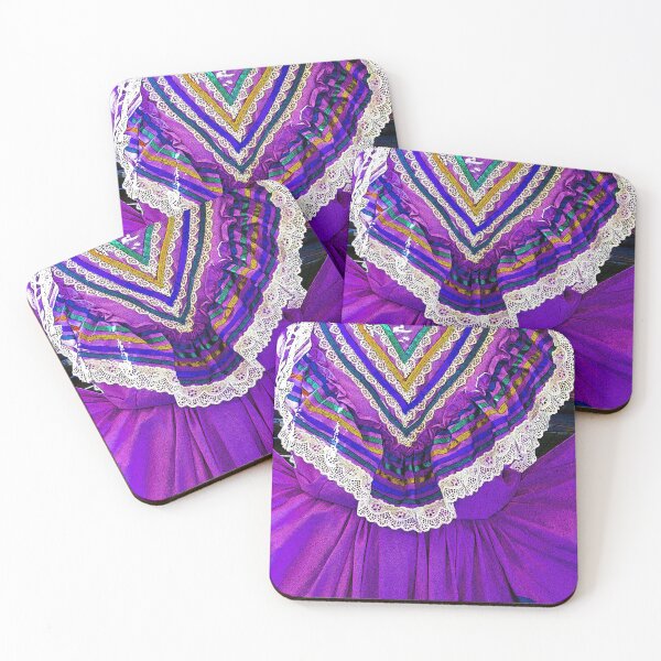 Item preview, Folklorico Dance Dress (Purple) designed and sold by William E Lopez.