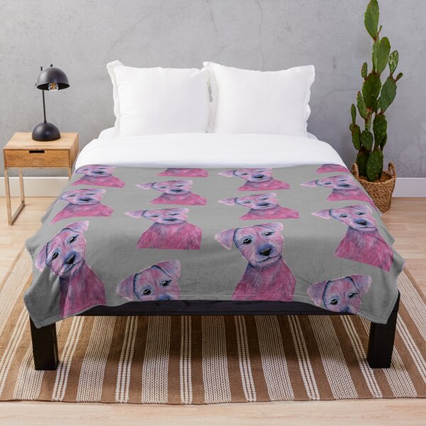 Item preview, Purple Irish Terrier designed and sold by LeighsDesigns.