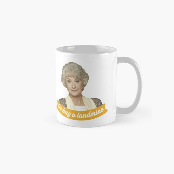 The Golden Girls Squad Golden Ceramic Coffee Mug 20 oz. Gold