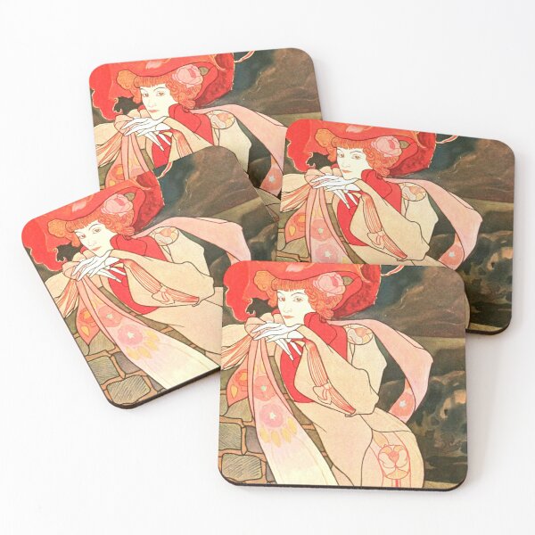 Item preview, Elegant Lady by Georges de Feure designed and sold by ArtExpression.