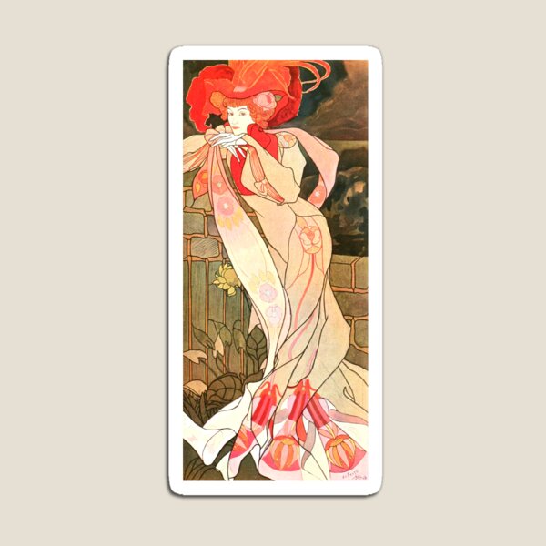 Item preview, Elegant Lady by Georges de Feure designed and sold by ArtExpression.