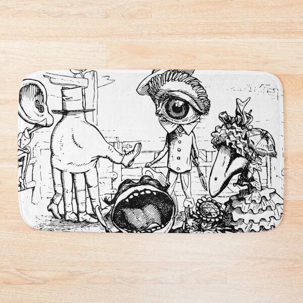 Item preview, 'Adventures in Skitzland' - surreal vintage children's book illustration designed and sold by papa-pedro.
