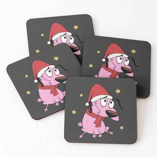 Item preview, Christmas Courage the Cowardly Dog designed and sold by ValentinaHramov.