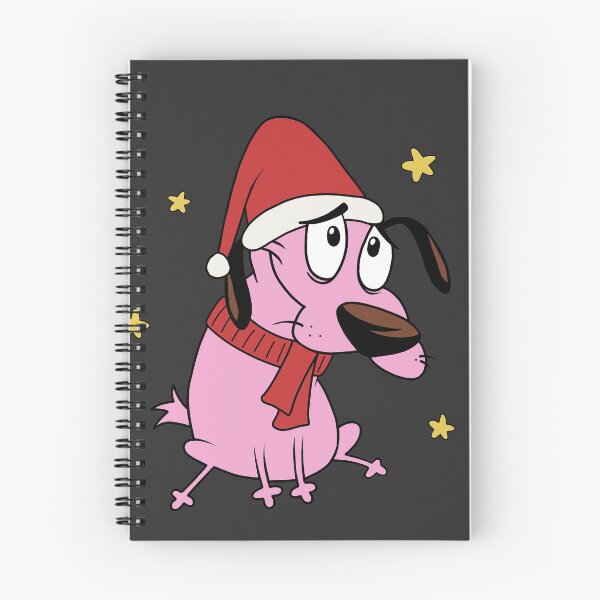 Item preview, Christmas Courage the Cowardly Dog designed and sold by ValentinaHramov.