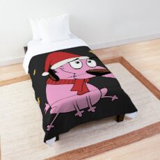 Christmas Courage the Cowardly Dog Comforter