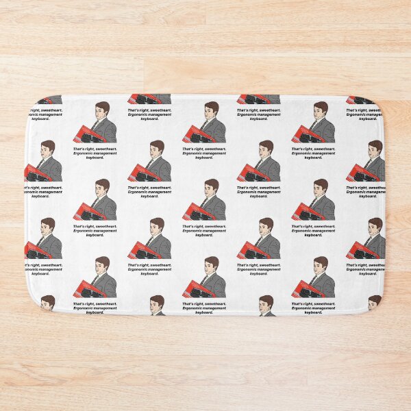 Item preview, MARK CORRIGAN | ERGONOMIC MANAGEMENT KEYBOARD designed and sold by tommytyrer.