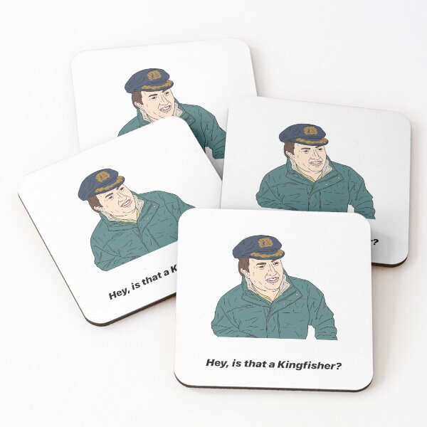 Item preview, MARK CORRIGAN | HEY, IS THAT A KINGFISHER? designed and sold by tommytyrer.