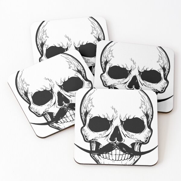 Item preview, Skull Moustache  designed and sold by crumpy06.