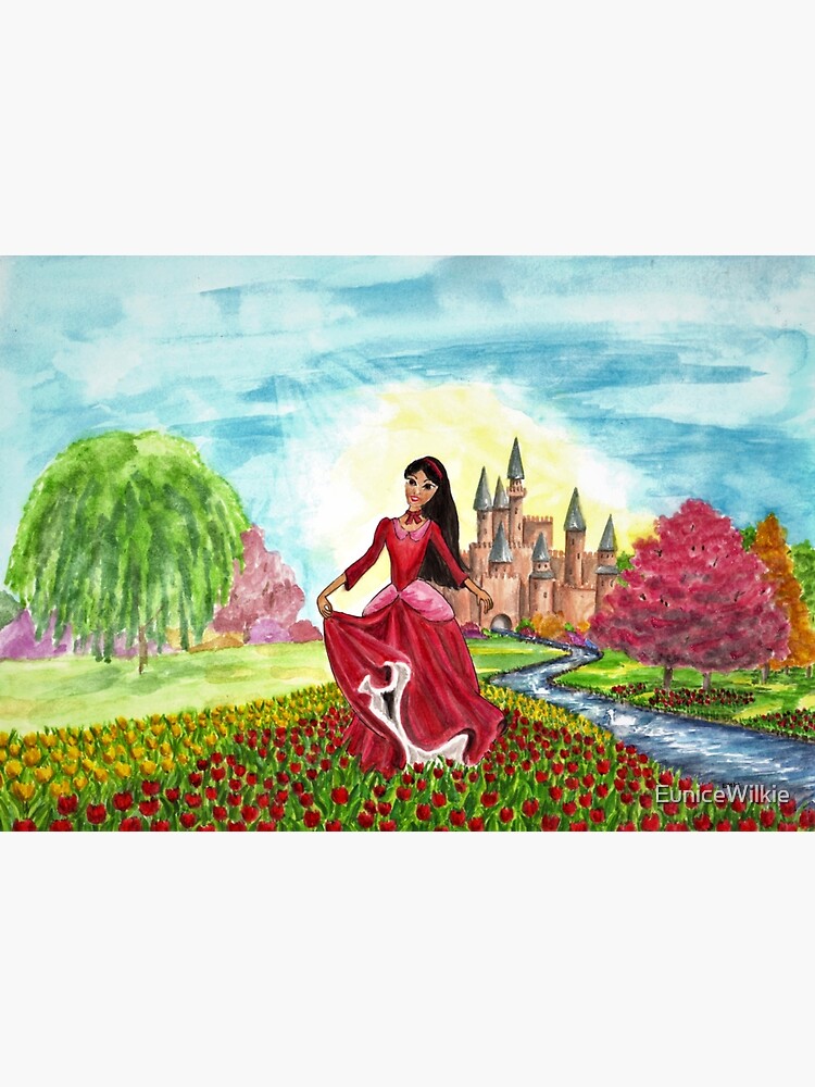Princess Precious at Shining Palace - Wall Art by EuniceWilkie