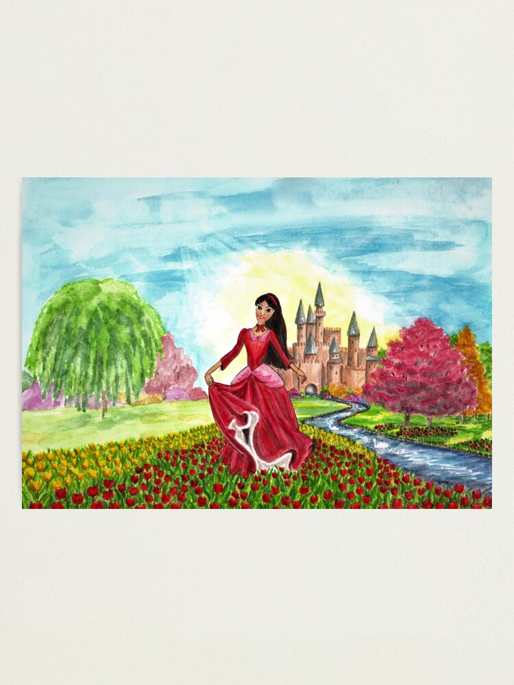Alternate view of Princess Precious at Shining Palace - Wall Art Photographic Print