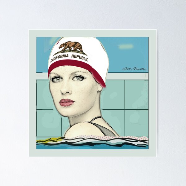 Item preview, Bear Flag Bather designed and sold by imarilynmonroe.