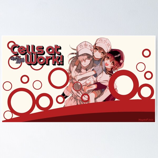 Cells at Work - Season 2 Poster Magnet for Sale by adriannadam