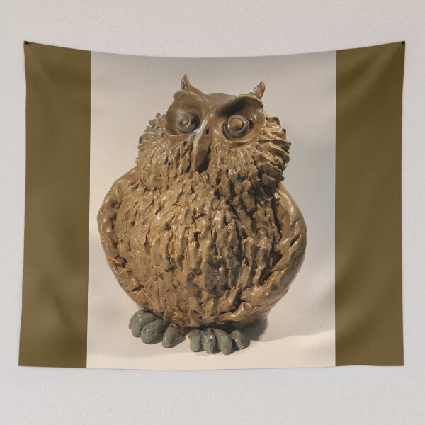 Item preview, Stoneware Owl designed and sold by cuprum.