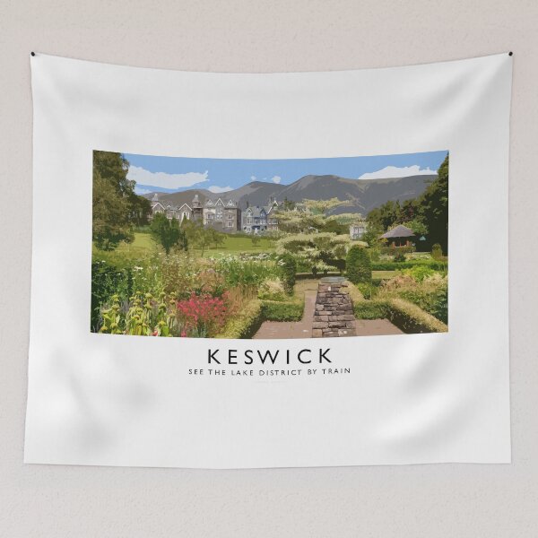 Item preview, Keswick (Railway Poster) designed and sold by andrewroland.