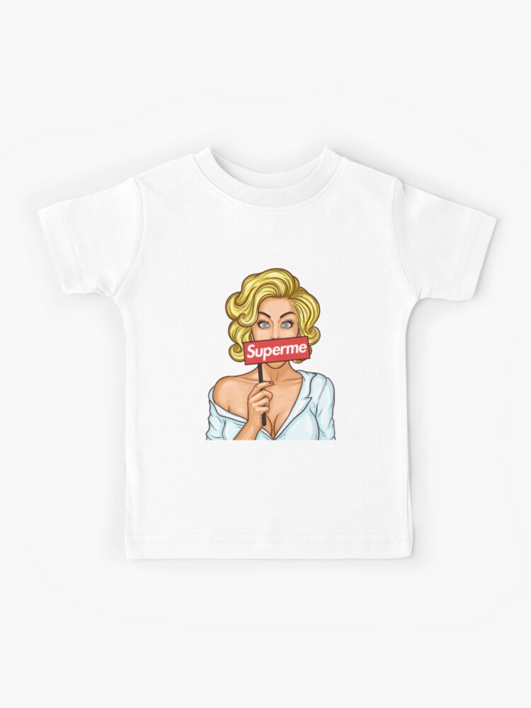 supreme kids tee