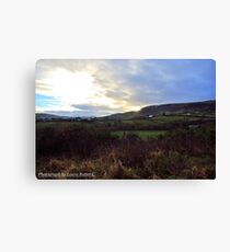 Winter afternoon, Carnlough Glen, County Antrim Canvas Print