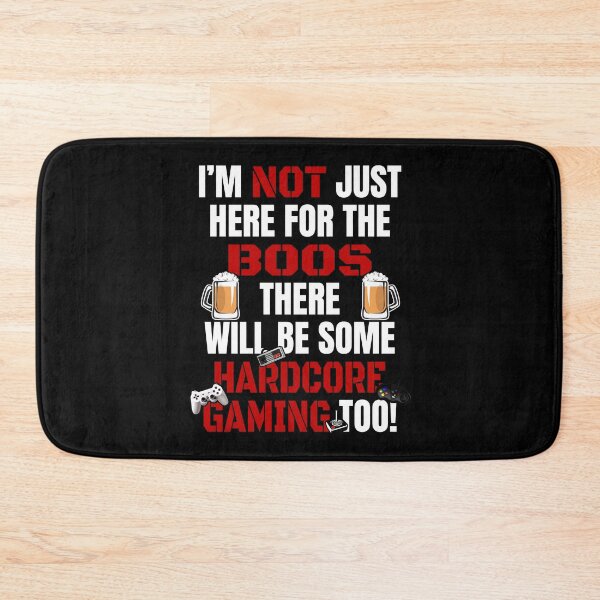 Item preview, I'M NOT JUST HERE FOR THE BOOS THERE'S HARDCORE GAMING TOO #3 with funny graphics shirts and other apparels designed and sold by GabiBlaze.