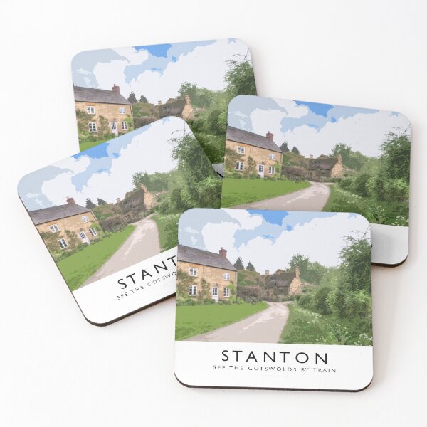 Item preview, Stanton (Railway Poster) designed and sold by andrewroland.