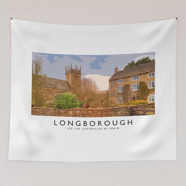 Aperçu de l'œuvre Longborough (Railway Poster) créée et vendue par andrewroland.