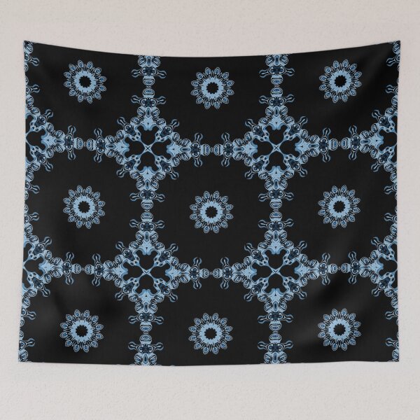 Item preview, Mandala Blue Camaïeu, pattern 9, by Bennydoscope designed and sold by Bennydoscope.