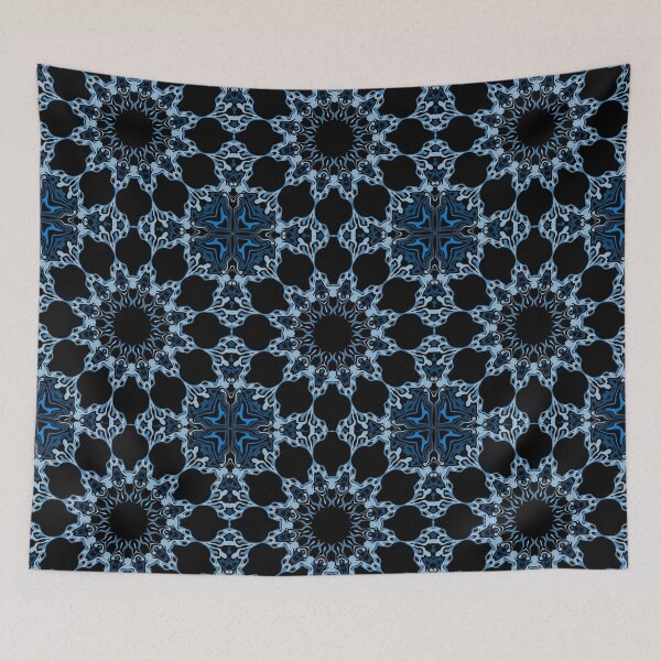 Item preview, Mandala Blue Camaïeu, pattern 10, by Bennydoscope designed and sold by Bennydoscope.