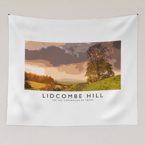 Aperçu de l'œuvre Lidcombe Hill (Railway Poster) créée et vendue par andrewroland.
