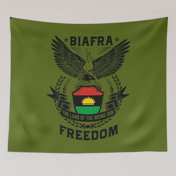 Item preview, BIAFRA FLAG LAND OF THE RISING SUN designed and sold by Ralphline.