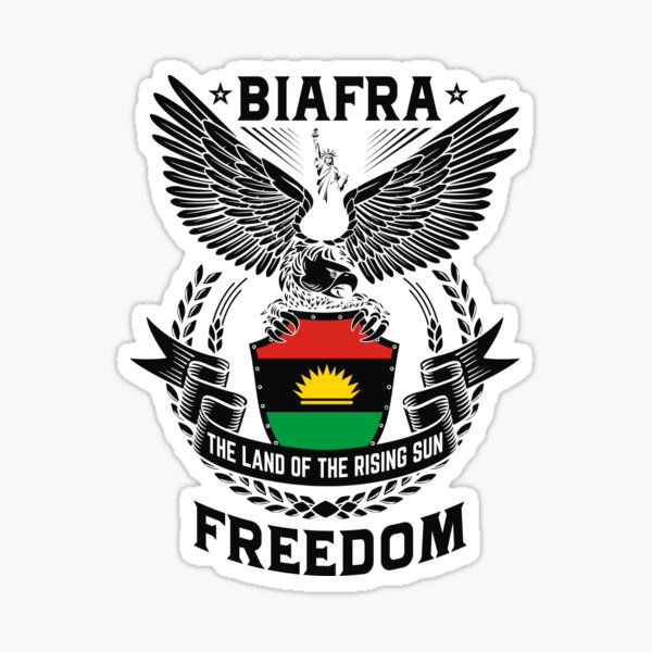 Biafra Flag Stickers For Sale | Redbubble