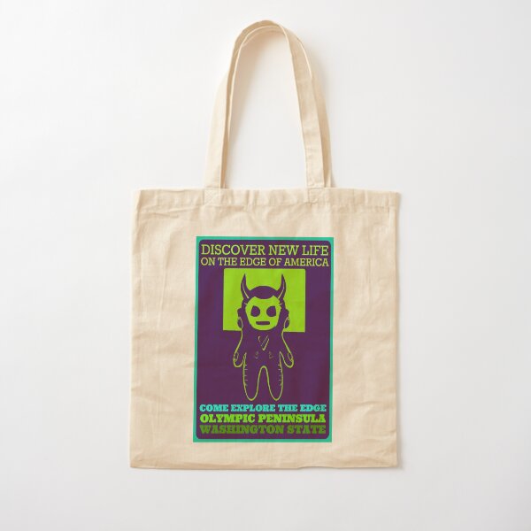 Explore Olympic Peninsula Cotton Tote Bag