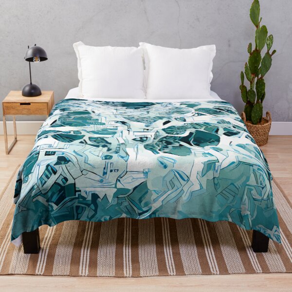 Item preview, Digital Waves Crashing Ocean Sprayf designed and sold by wilhelmgott.