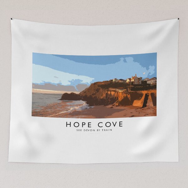 Item preview, Hope Cove (Railway Poster) designed and sold by andrewroland.