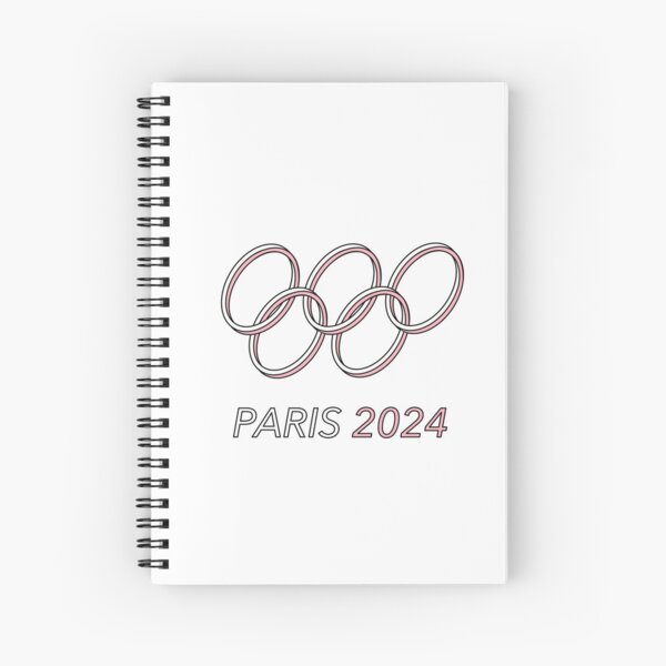Paris 2024 Spiral Notebook