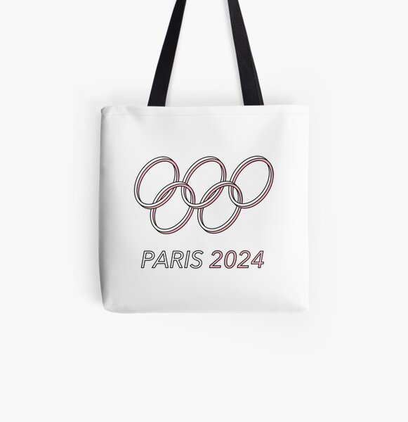 Paris 2024 All Over Print Tote Bag