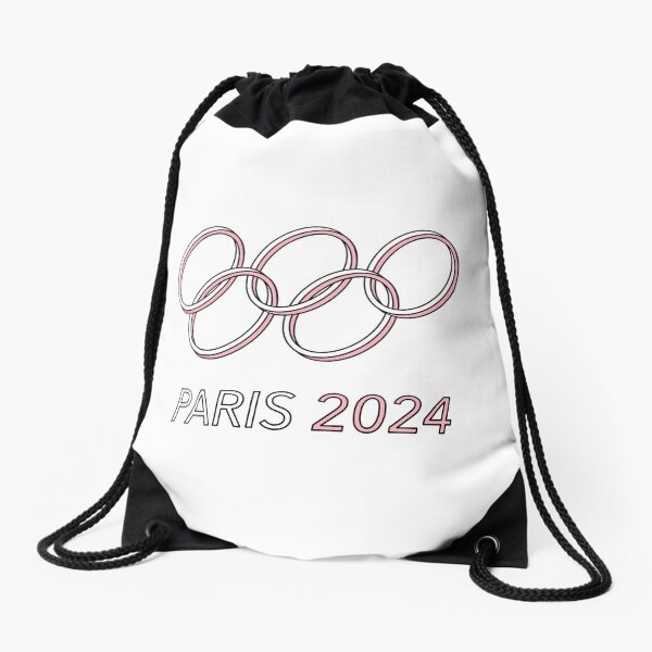 Paris 2024 Drawstring Bag