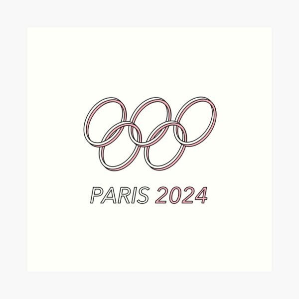 Paris 2024 Art Print