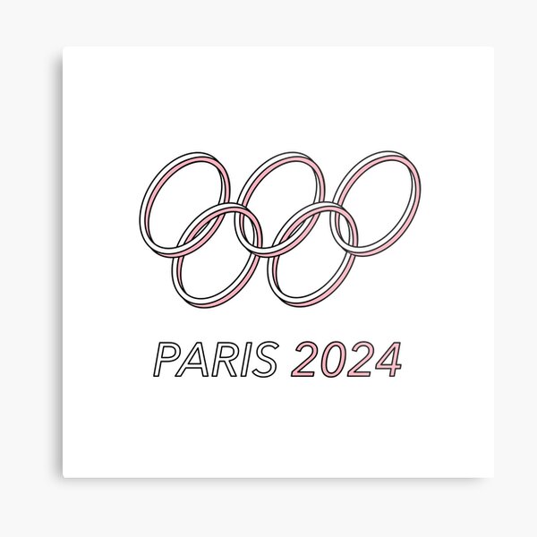 Paris 2024 Metal Print