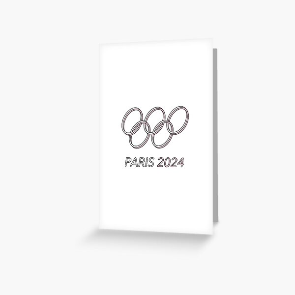 Paris 2024 Greeting Card