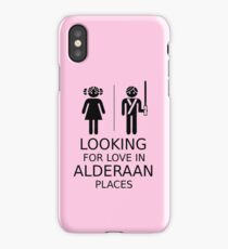 Looking for love in Alderaan places iPhone Case