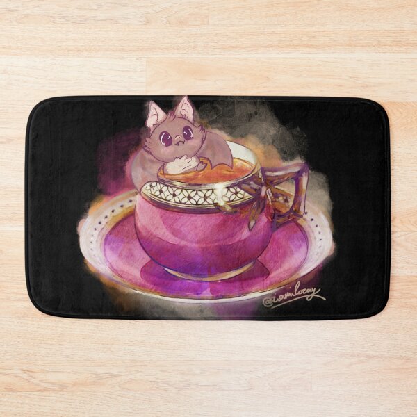 Item preview, Vampire tea cup (black) designed and sold by RiamiLoray.
