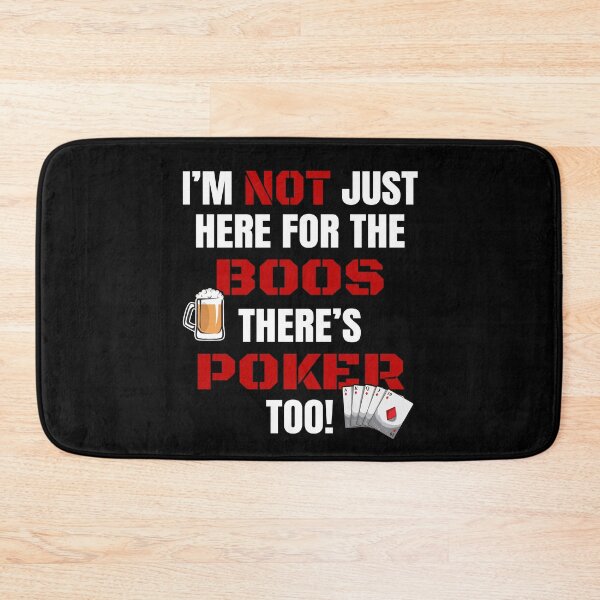 Item preview, I'M NOT JUST HERE FOR THE BOOS THERE'S POKER TOO #3 with Birthday Poker Boos Graphics  Gift Apparel designed and sold by GabiBlaze.