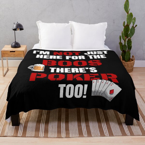 Item preview, I'M NOT JUST HERE FOR THE BOOS THERE'S POKER TOO #3 with Birthday Poker Boos Graphics  Gift Apparel designed and sold by GabiBlaze.