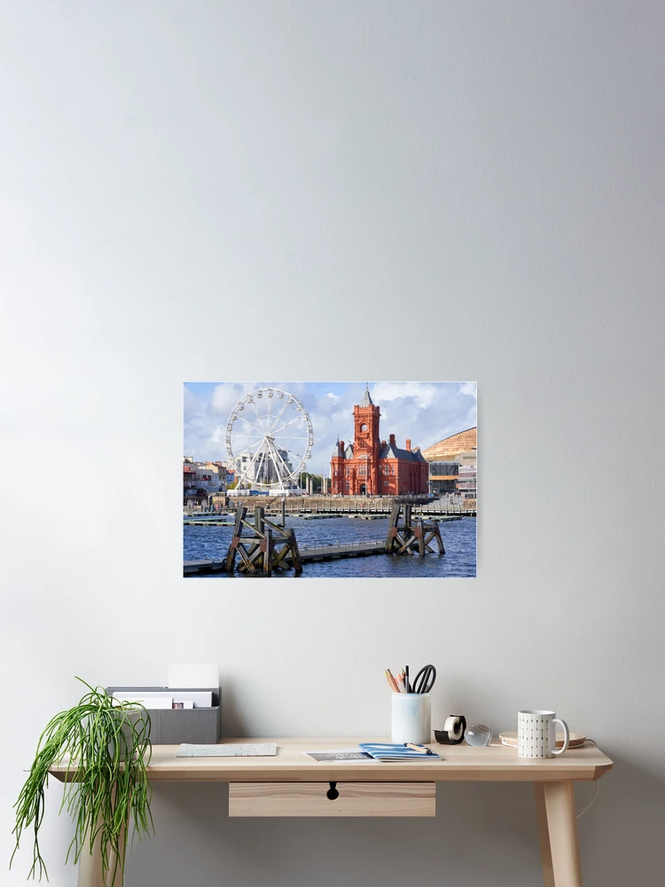 Thumbnail 2 of 3, Poster, Cardiff Bay designed and sold by RJDowns.