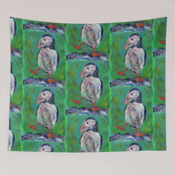 Item preview, Dancing Puffin designed and sold by Karin McCombe Jones.