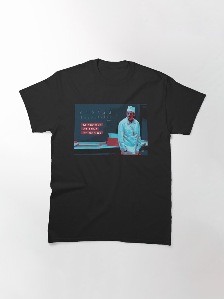 Thumbnail 3 von 7, Classic T-Shirt, 3.6 Röntgen - Nicht großartig, nicht schrecklich Dyatlov designt und verkauft von mousehawk.