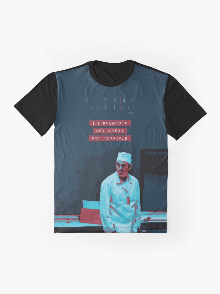 Thumbnail 4 von 5, Grafik T-Shirt, 3.6 Röntgen - Nicht großartig, nicht schrecklich Dyatlov designt und verkauft von mousehawk.