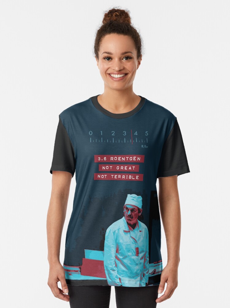 Thumbnail 2 von 5, Grafik T-Shirt, 3.6 Röntgen - Nicht großartig, nicht schrecklich Dyatlov designt und verkauft von mousehawk.